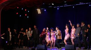 Beth Leavel & Ensemble Cast performing a Sneek Peek of the New Broadway Musical  'Bab Photo