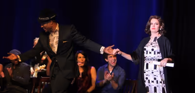Beth Leavel & Allan Louis performing a Sneek Peek of the New Broadway Musical  'Baby  Photo