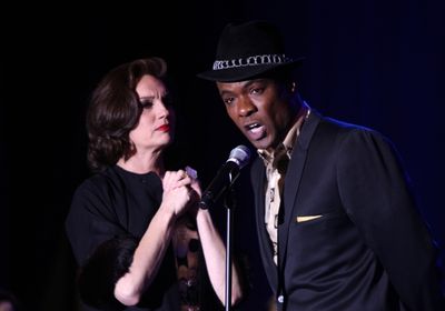 Beth Leavel & Allan Louis performing a Sneek Peek of the New Broadway Musical  'Baby  Photo