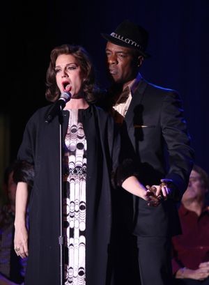Beth Leavel & Allan Louis performing a Sneek Peek of the New Broadway Musical 'Baby It's You' at the Hard Rock Cafe in New York City. @ BroadwayWorld Beth Leavel & Allan Louis performing a Sneek Peek of the New Broadway Musical 'Baby Photo