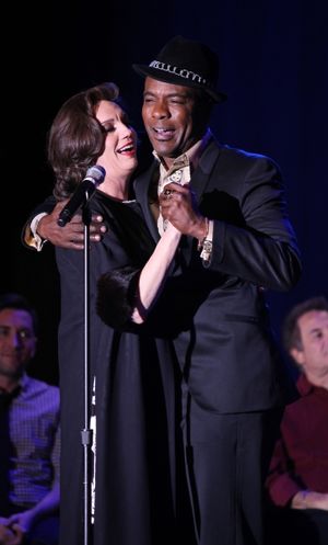 Beth Leavel & Allan Louis performing a Sneek Peek of the New Broadway Musical 'Baby It's You' at the Hard Rock Cafe in New York City. @ BroadwayWorld Beth Leavel & Allan Louis performing a Sneek Peek of the New Broadway Musical 'Baby Photo