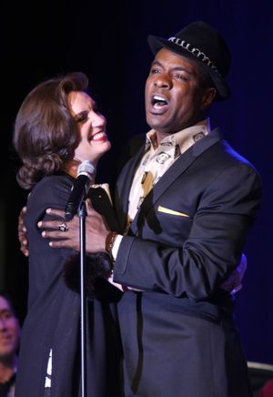 Beth Leavel & Allan Louis performing a Sneek Peek of the New Broadway Musical 'Baby It's You' at the Hard Rock Cafe in New York City. @ BroadwayWorld Beth Leavel & Allan Louis performing a Sneek Peek of the New Broadway Musical 'Baby Photo