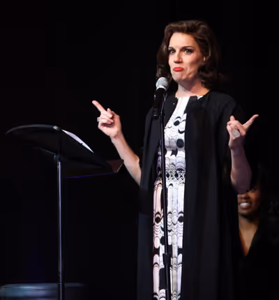 Beth Leavel performing a Sneek Peek of the New Broadway Musical  'Baby It's You' at t Photo