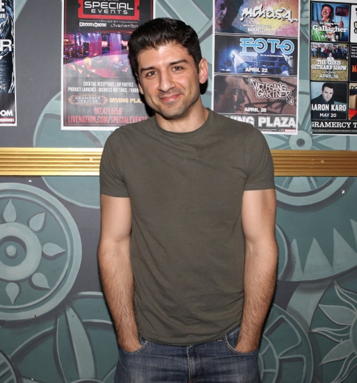 Tony Yazbeck attending The 24 Hour Musicals After Party at the Gramercy Theatre in New York City at 