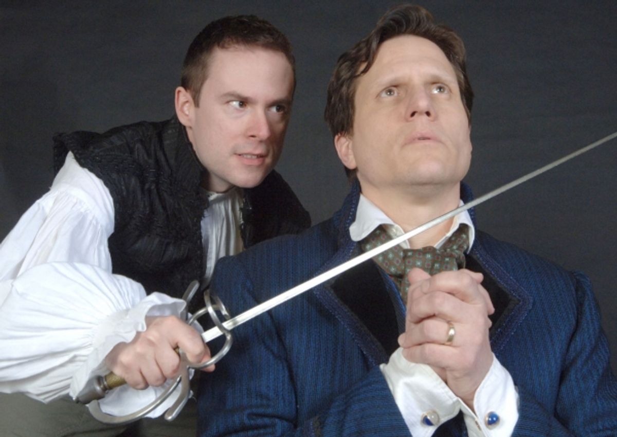 Clarence Wethern and Tom Sonnek at 