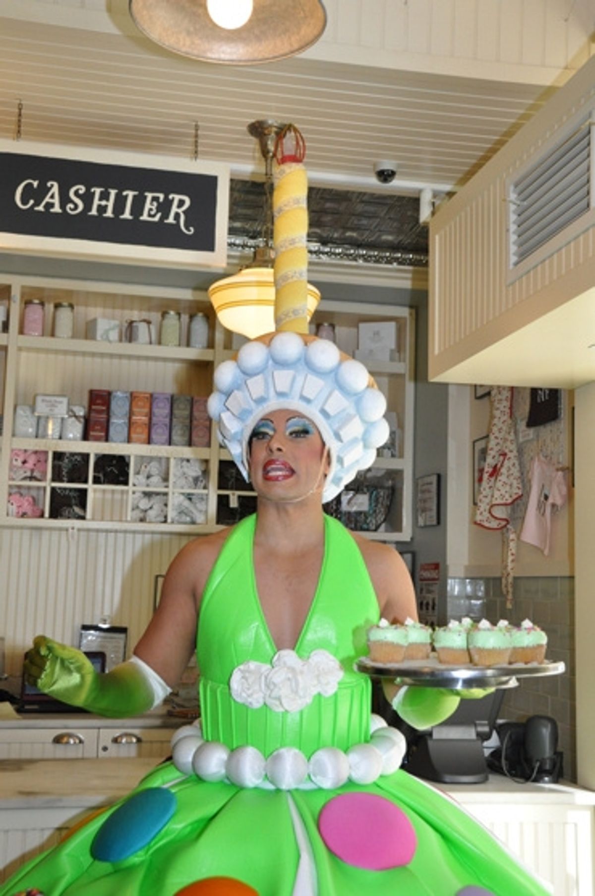 Thom Allison presents 'The Priscilla Cupcake' at 