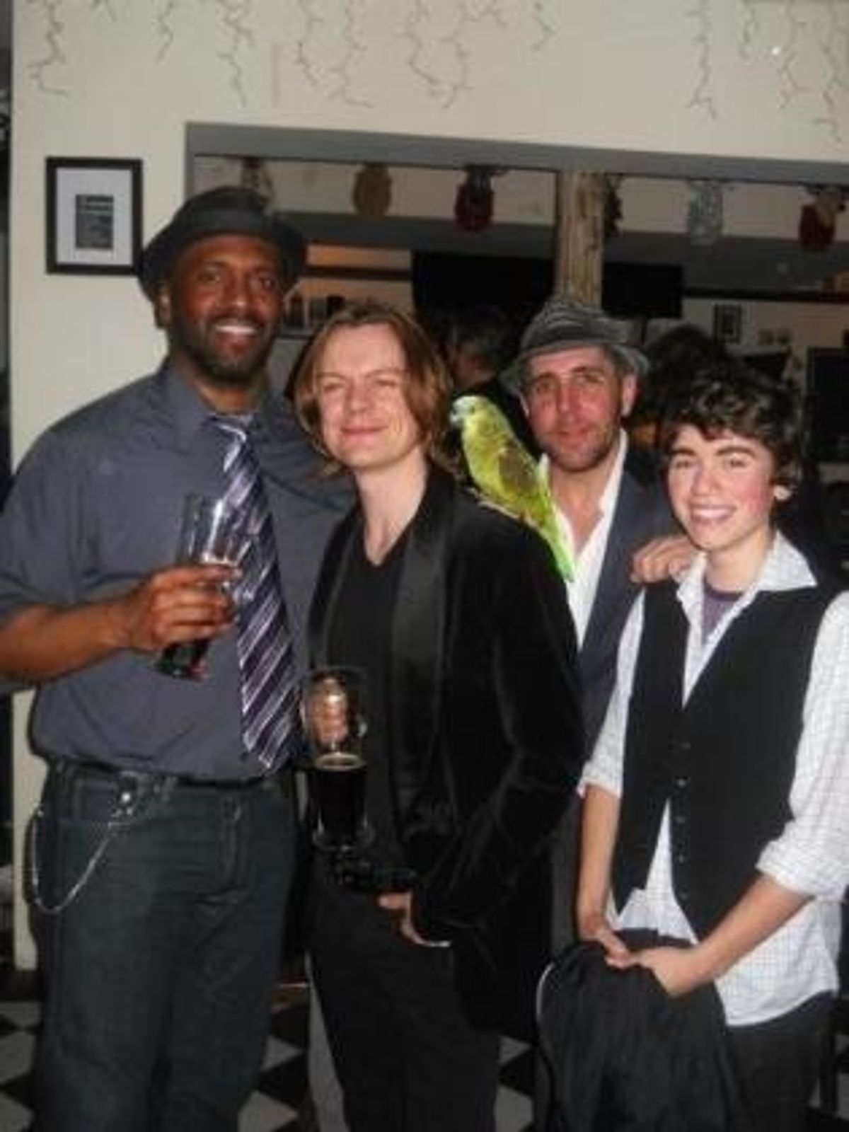 Lindsay Smiling, Philip Willingham with Maui, Tom Beckett and Noah E. Galvin at 