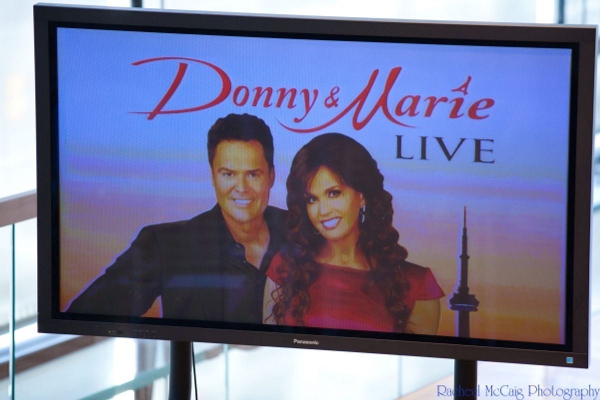 Donny & Marie Live is announced at 
