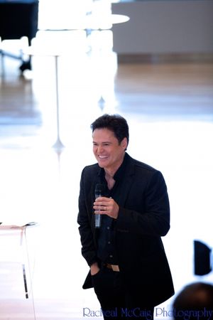 Donny Osmond fielding audience questions @ BroadwayWorld Donny Osmond fielding audience questions Photo