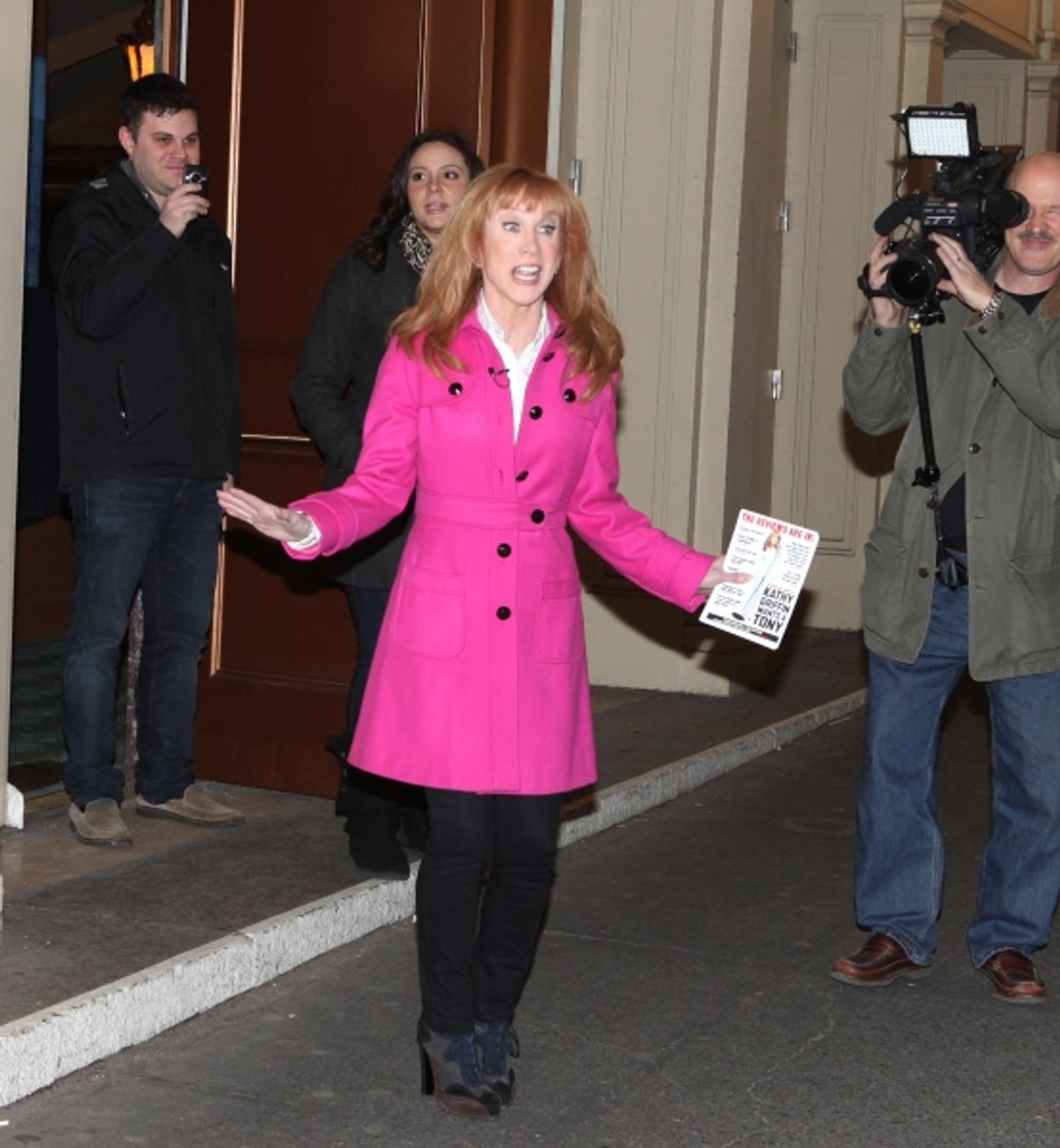 ''Kathy Griffin Wants A Tony' Meet & Greets the press and fans after adding two shows to her Broadway Engagement at the Belasco Theatre in New York City. at 