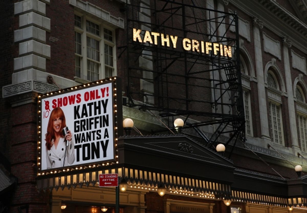 ''Kathy Griffin Wants A Tony' Meet & Greets the press and fans after adding two shows to her Broadway Engagement at the Belasco Theatre in New York City. at 