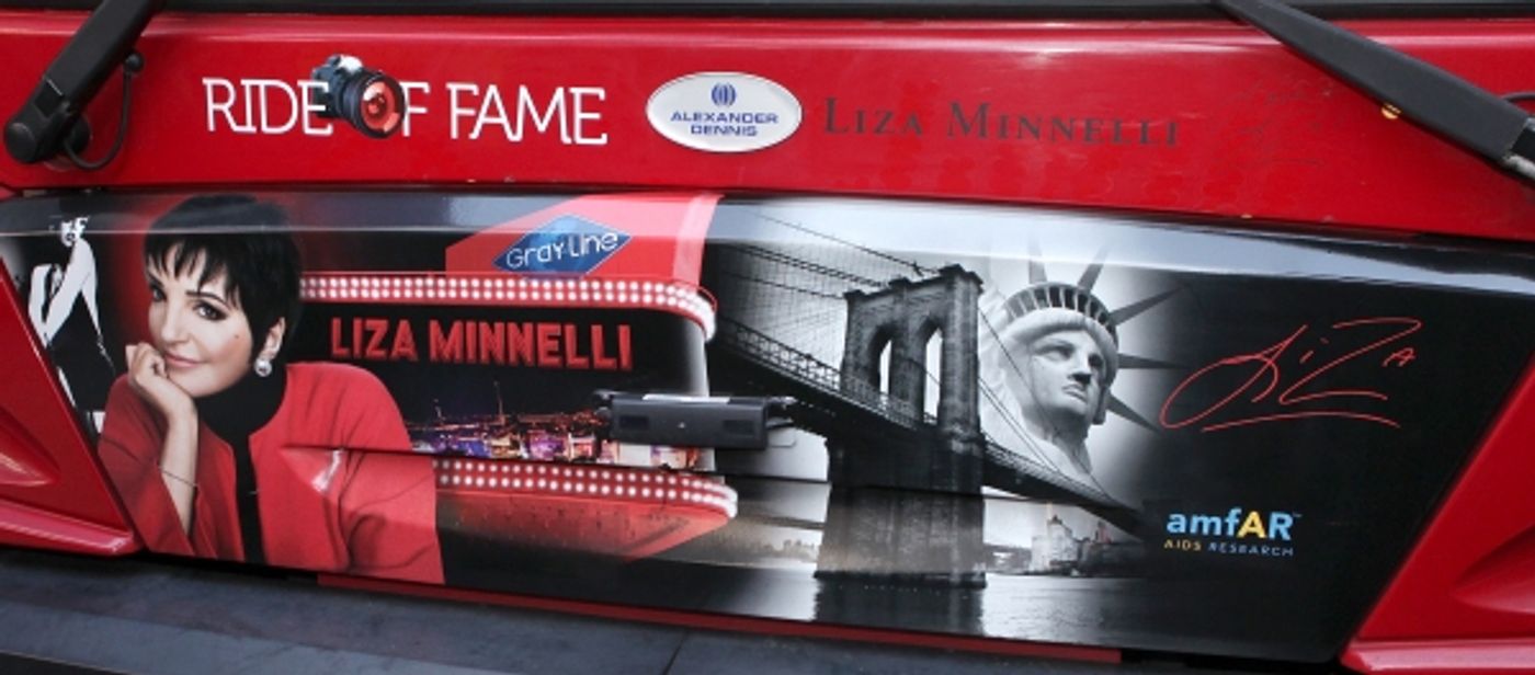 Photo Coverage: Gray Line's 'Ride Of Fame' Campaign Honors Liza Minnelli  Image