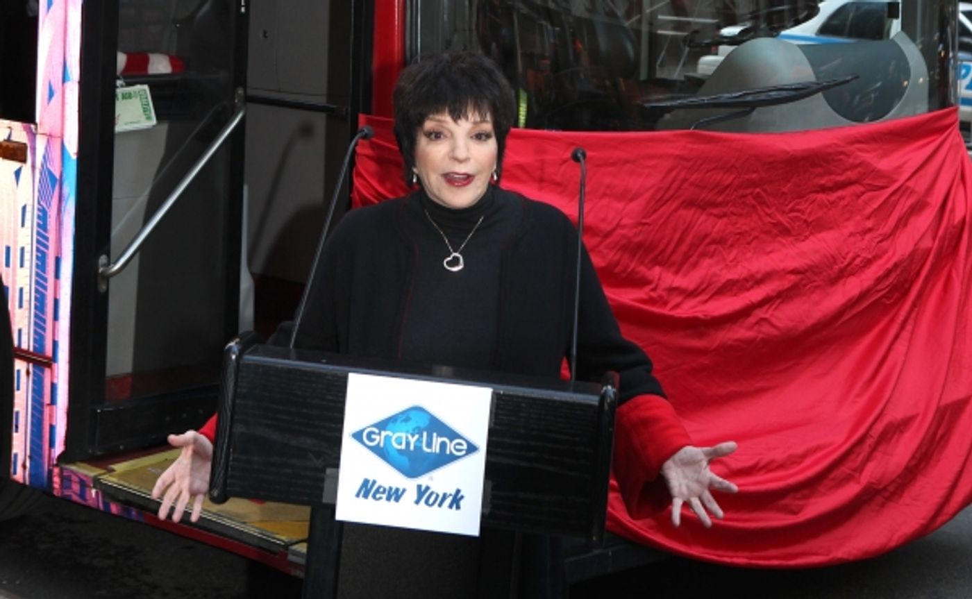 Photo Coverage: Gray Line's 'Ride Of Fame' Campaign Honors Liza Minnelli  Image