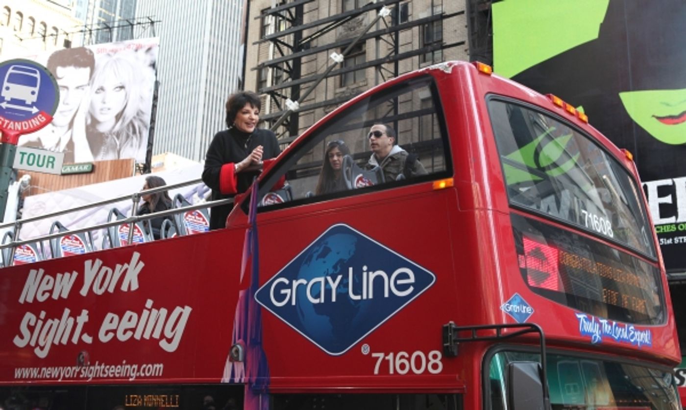 Photo Coverage: Gray Line's 'Ride Of Fame' Campaign Honors Liza Minnelli  Image