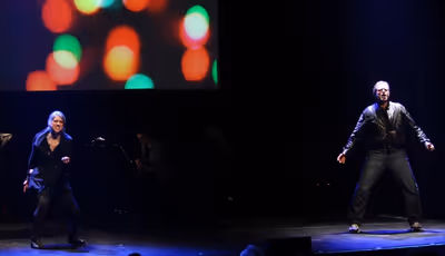 Julie Reiber, Marc Kudisch Performing in 'Childhood Sweethearts' at The 24 Hour Music Photo
