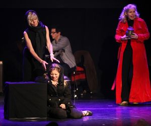 Debby Boone, Nellie McKay & Savannah Wise Performing in 'Things Can't always Be Awesome' at The 24 Hour Musicals after performance party at the Gramercy Theatre in New York City. @ BroadwayWorld Debby Boone, Nellie McKay & Savannah Wise Performing in 'Things Can't always Be Aweso Photo