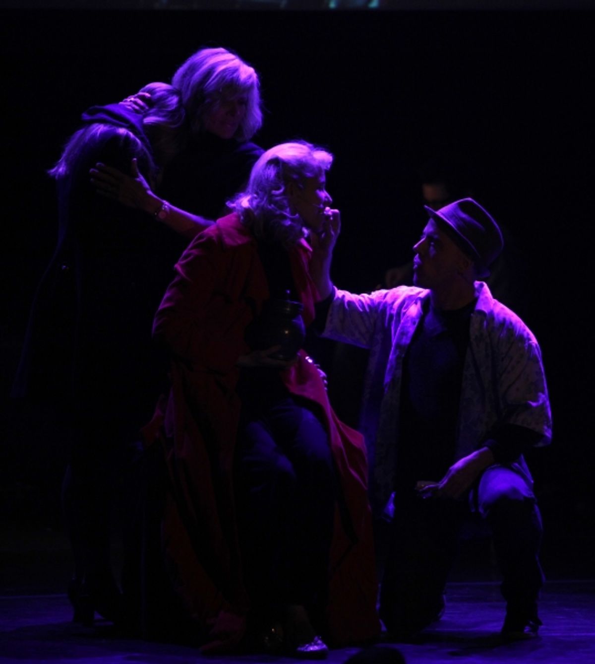 Debby Boone, Nellie McKay, Jeffrey Kuhn Performing in 'Things Can't always Be Awesome' at The 24 Hour Musicals after performance party at the Gramercy Theatre in New York City. at 