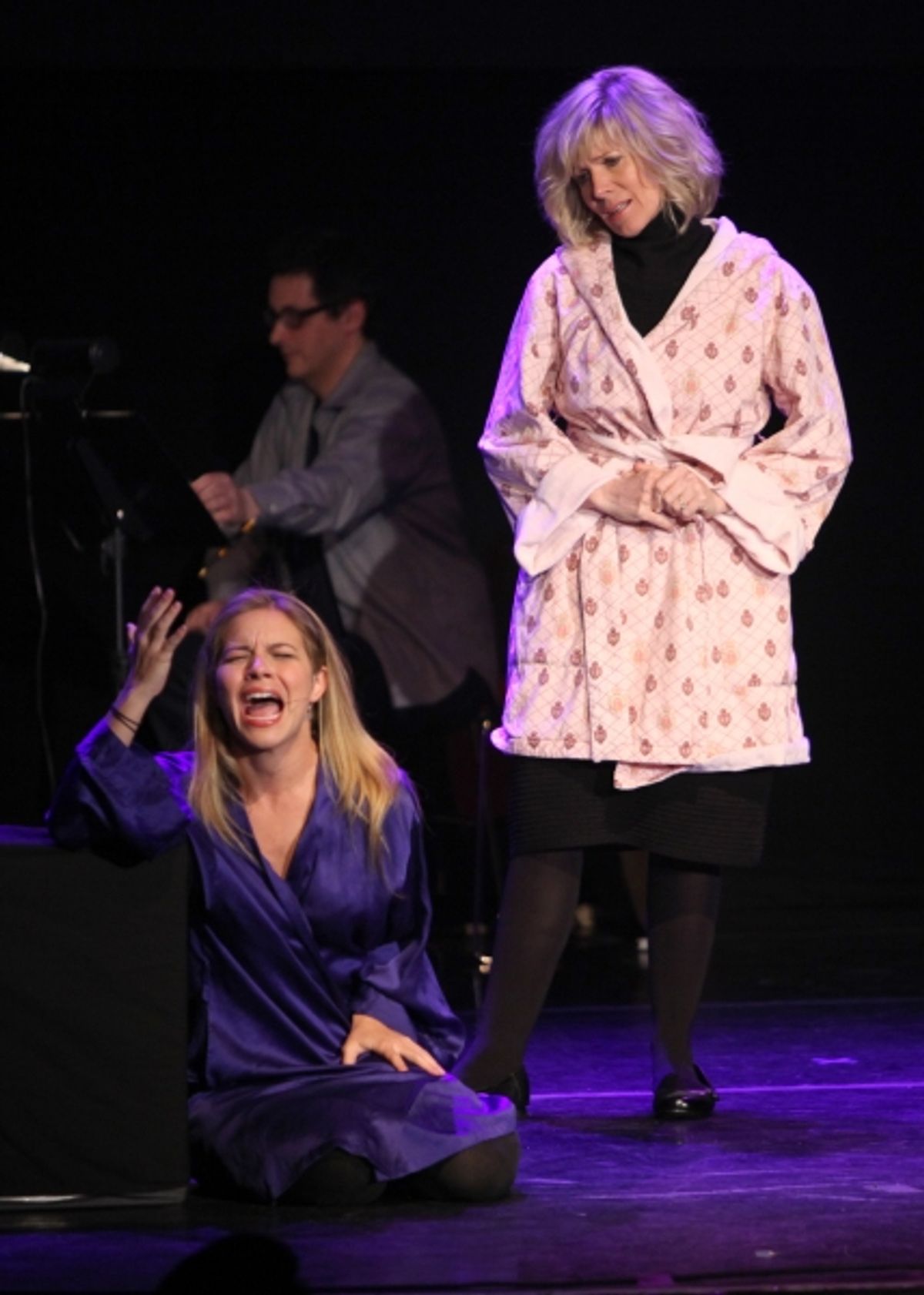 Savannah Wise & Debby Boone Performing in 'Things Can't always Be Awesome' at The 24 Hour Musicals after performance party at the Gramercy Theatre in New York City. at 