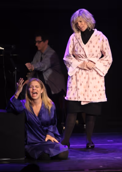 Savannah Wise & Debby Boone Performing in 'Things Can't always Be Awesome' at The 24  Photo