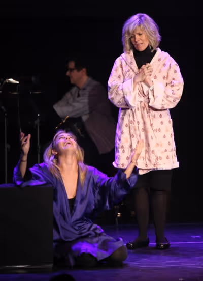 Savannah Wise & Debby Boone Performing in 'Things Can't always Be Awesome' at The 24  Photo