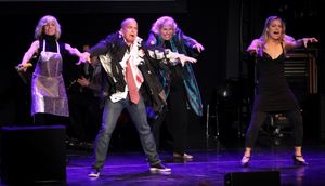 Debby Boone, Jeffrey Kuhn, Nellie McKay & Savannah Wise Performing in 'Things Can't always Be Awesome' at The 24 Hour Musicals after performance party at the Gramercy Theatre in New York City. @ BroadwayWorld Debby Boone, Jeffrey Kuhn, Nellie McKay & Savannah Wise Performing in 'Things Can't a Photo