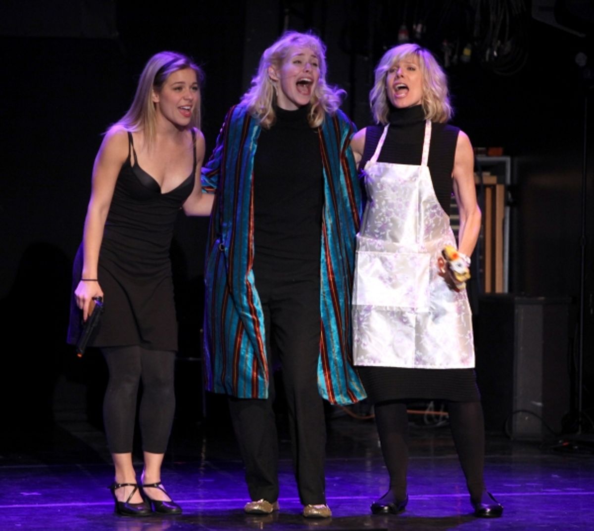 Savannah Wise, Nellie McKay & Debby Boone Performing in 'Things Can't always Be Awesome' at The 24 Hour Musicals after performance party at the Gramercy Theatre in New York City. at 