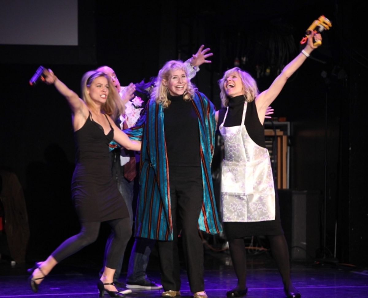 Savannah Wise, Jeffrey Kuhn, Nellie McKay & Debby Boone Performing in 'Things Can't always Be Awesome' at The 24 Hour Musicals after performance party at the Gramercy Theatre in New York City. at 