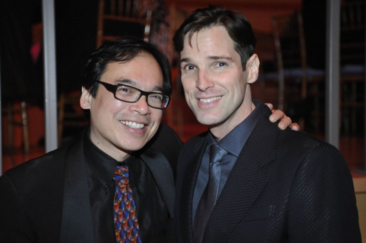 David Lai with Hugh Panaro at 