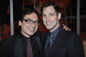David Lai with Hugh Panaro @ BroadwayWorld David Lai with Hugh Panaro Photo