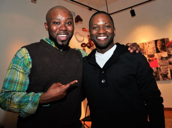 Jamil A.C. Mangan and Warner Miller Photo