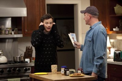Mike O'Malley, Chris Colfer Photo