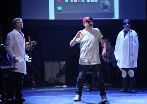 Anthony Rapp, Julian Fleisher, Dee Roscioli Performing in  at The 24 Hour Musicals af Photo