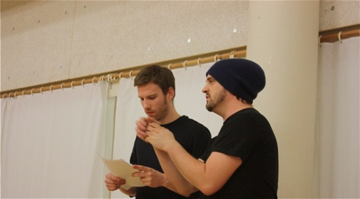 Matt Dickson and Daniel Talbott at 