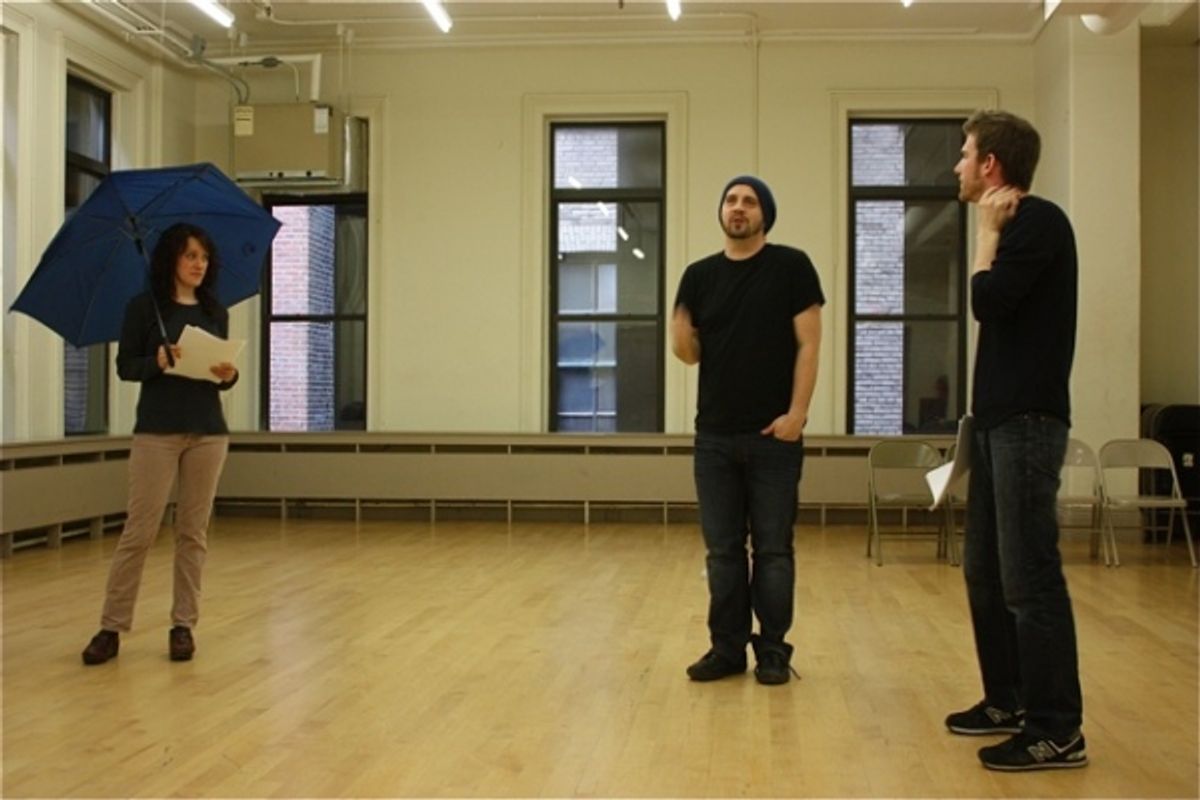 Samantha Soule, Daniel Talbott and Matt Dickson at 