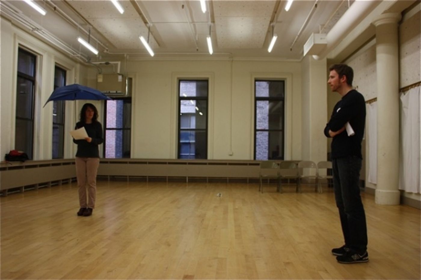 Photo Flash: THE UMBRELLA PLAYS in Rehearsal at The Tank  Image