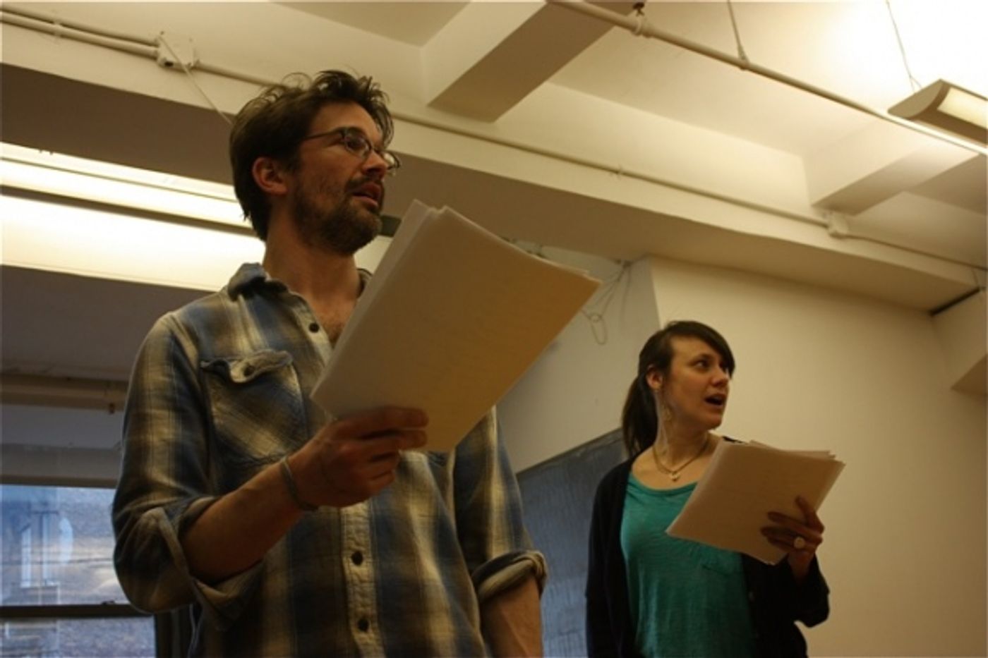 Photo Flash: THE UMBRELLA PLAYS in Rehearsal at The Tank  Image
