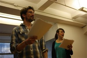 Chris Stack and Stephanie Janssen @ BroadwayWorld Chris Stack and Stephanie Janssen Photo