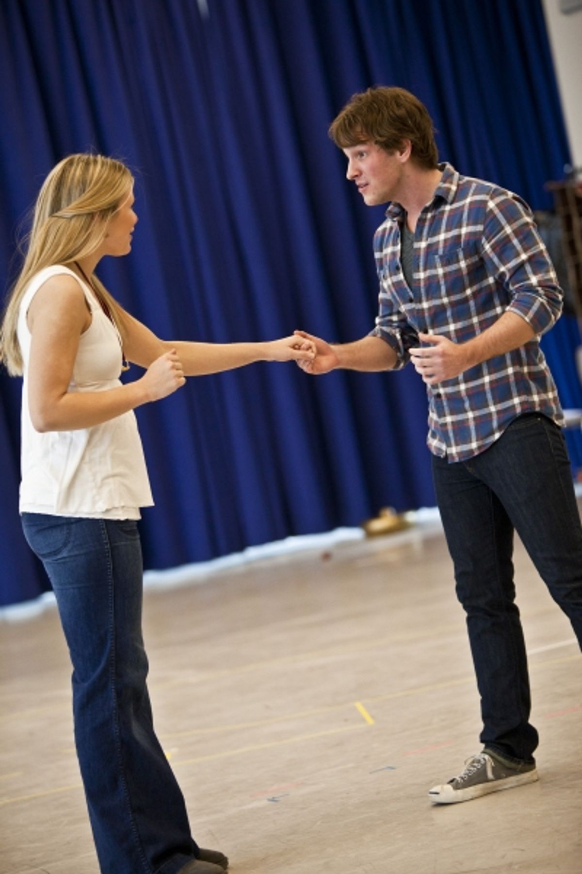 Chelsea Krombach and Justin Bowen at 