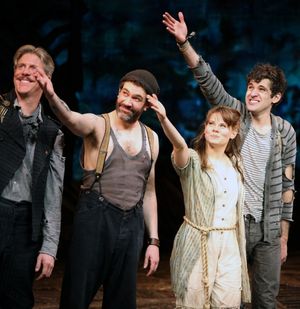 Karl Kenzler, Kevin Del Aguila, Celia Keenan-Bolger, Adam Chandler-Berat,  during the Photo