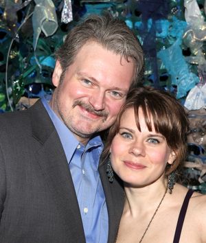 John Ellison Conlee & Celia Keenan-Bolger attending the opening Night After Party for 'Peter and the Starcatcher' at Phebe's in New York City @ BroadwayWorld John Ellison Conlee & Celia Keenan-Bolger attending the opening Night After Party for Photo