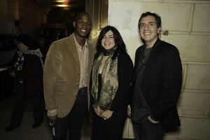 Dennis Amador, Michelle Amador, John Latona Photo