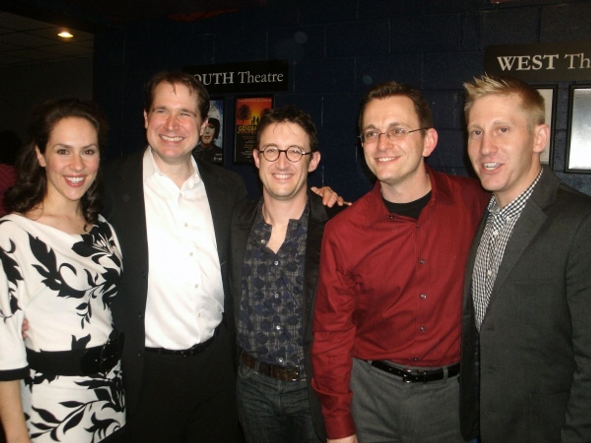 Elizabeth Lanza, Karl Hamliton, Andrew Gerle, Eddie Sugarman, and James Beaudry at 