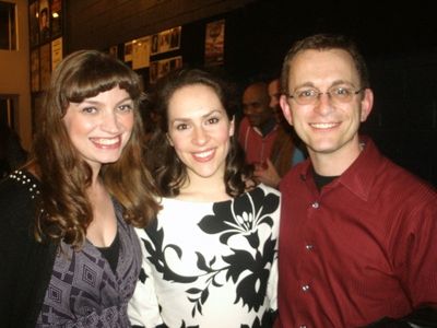 Harmony France, Elizabeth Lanza, and Eddie Sugarman Photo