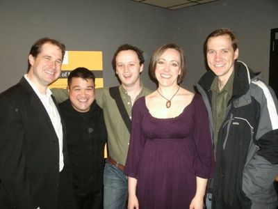 Karl Hamilton, Eugene Dizon, Eli Branson, Kelly Hackett, and Matthew Keffer Photo