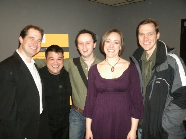 Karl Hamilton, Eugene Dizon, Eli Branson, Kelly Hackett, and Matthew Keffer Photo