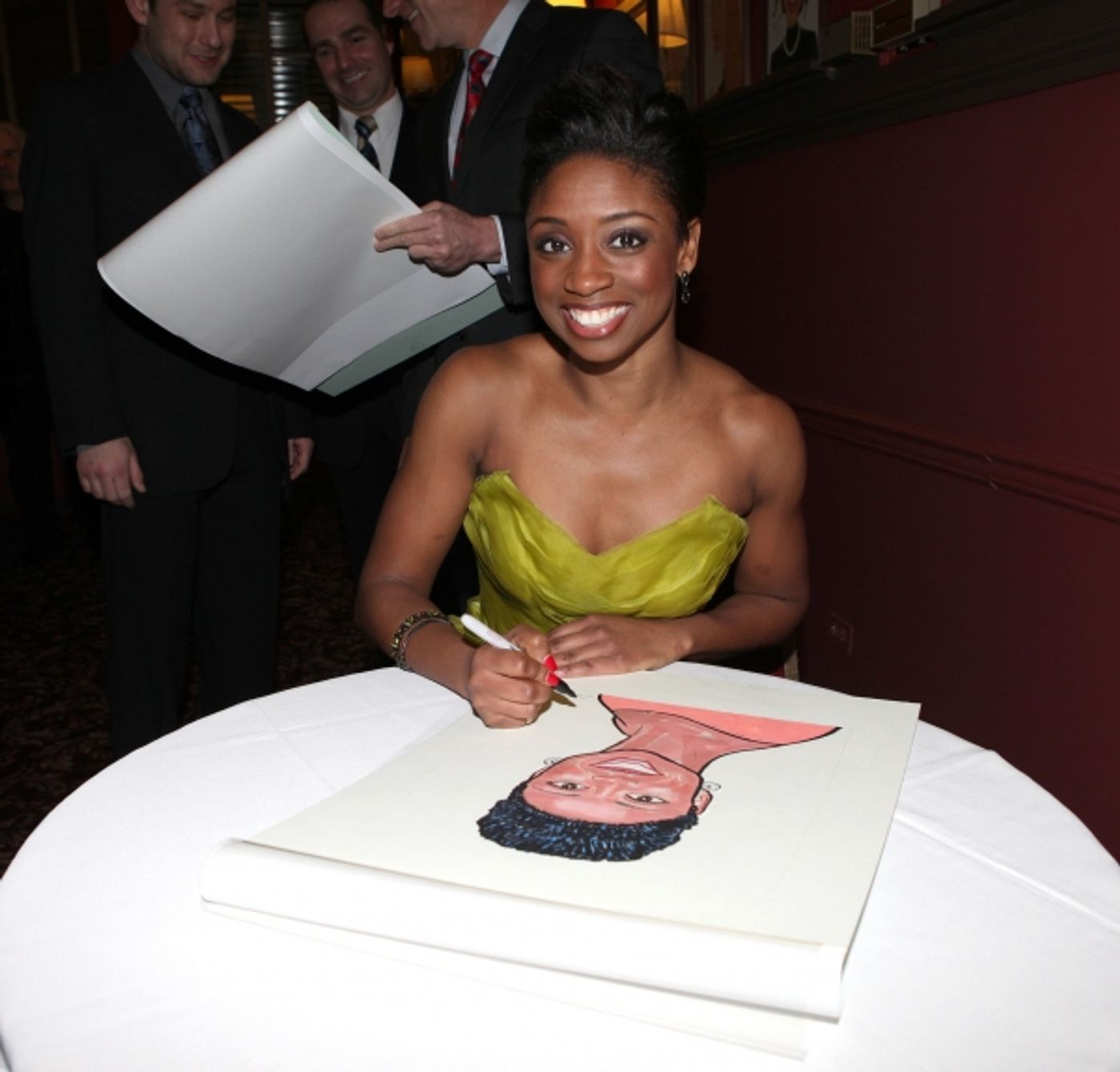 Photo Coverage: MEMPHIS Joins Sardi's Wall Of Fame  Image