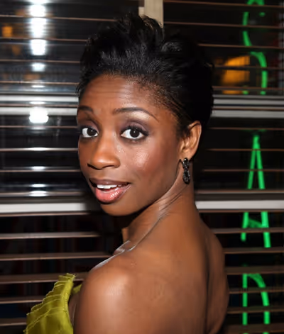Broadway's 'Memphis' stars Montego Glover and Chad Kimball join the Sardi's Wall of F Photo