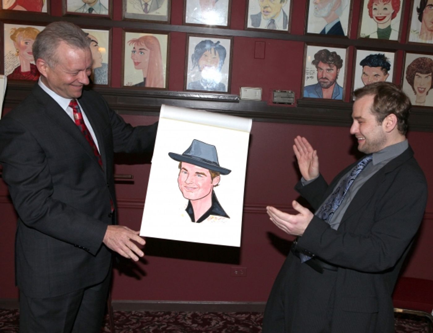 Photo Coverage: MEMPHIS Joins Sardi's Wall Of Fame  Image