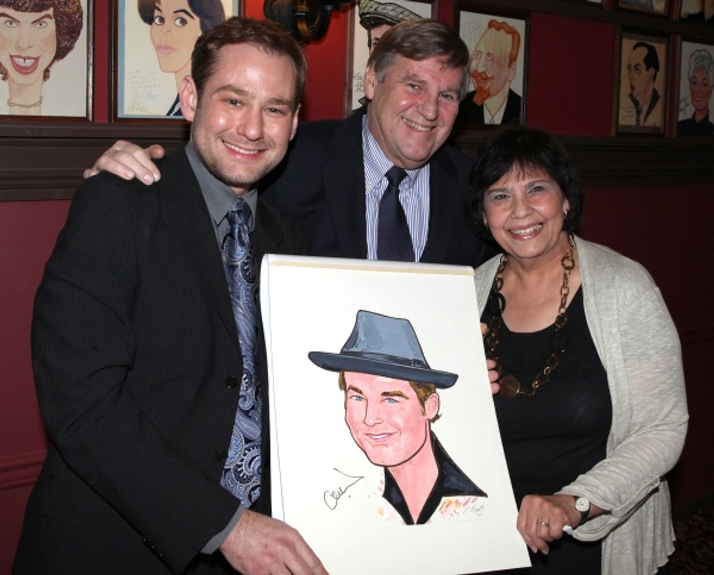 Photo Coverage: MEMPHIS Joins Sardi's Wall Of Fame  Image