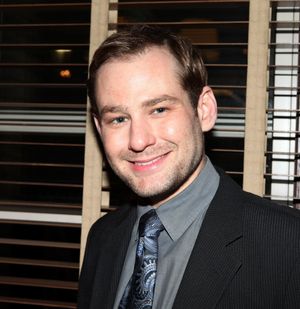 Broadway's 'Memphis' stars Montego Glover and Chad Kimball join the Sardi's Wall of F Photo